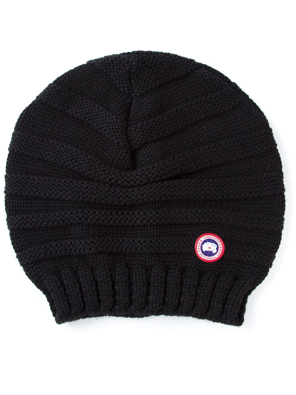 Canada Goose Slouchy Beanie in Black | Lyst