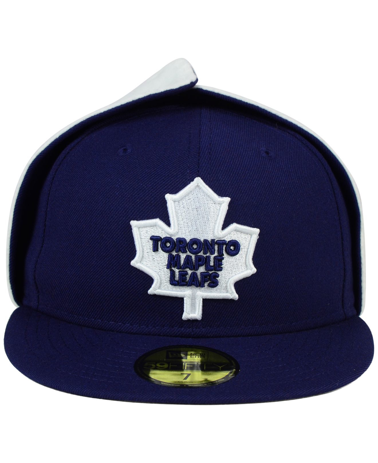 Ktz Toronto Maple Leafs Dog Ear 59fifty Cap In Blue For Men Lyst