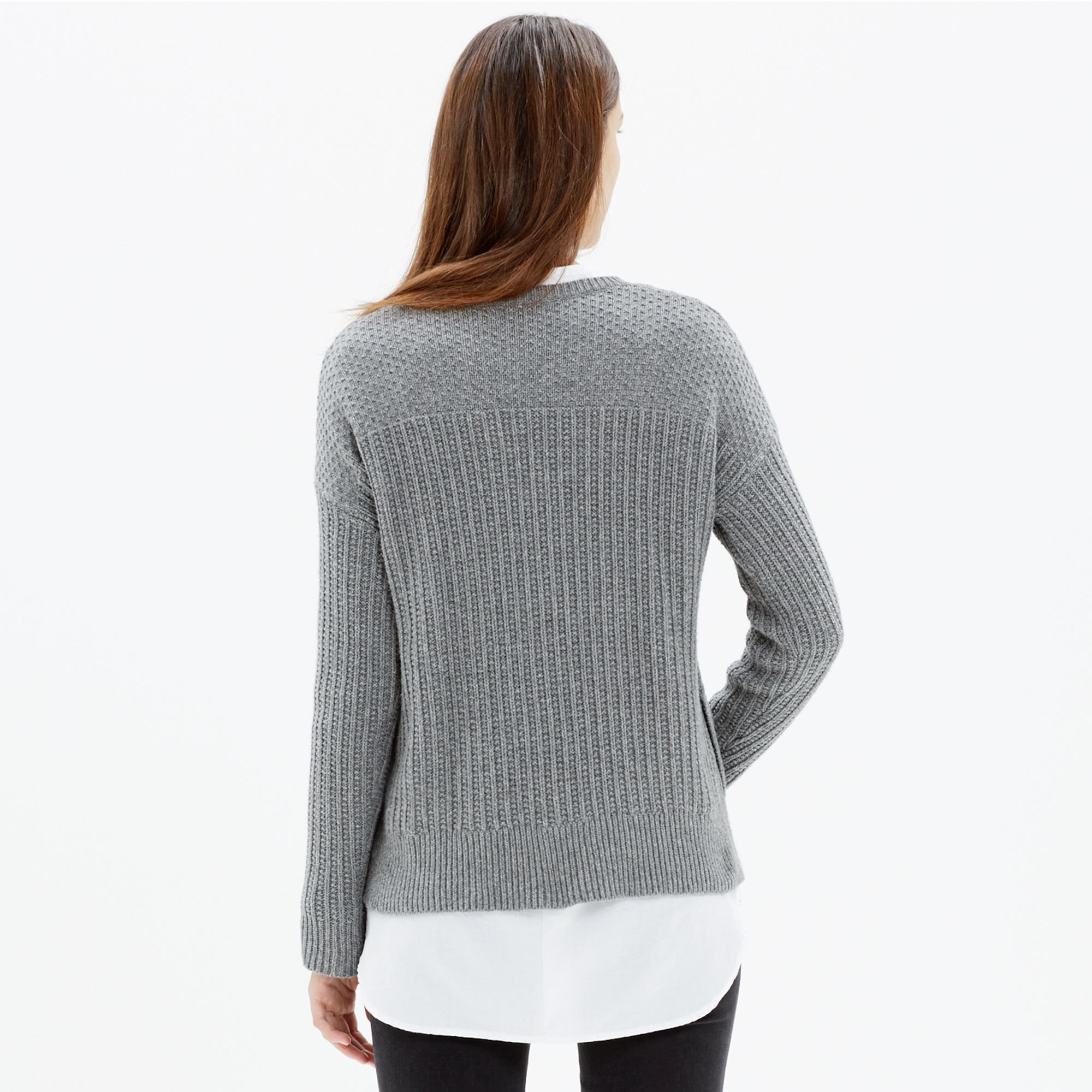 madewell gray sweater