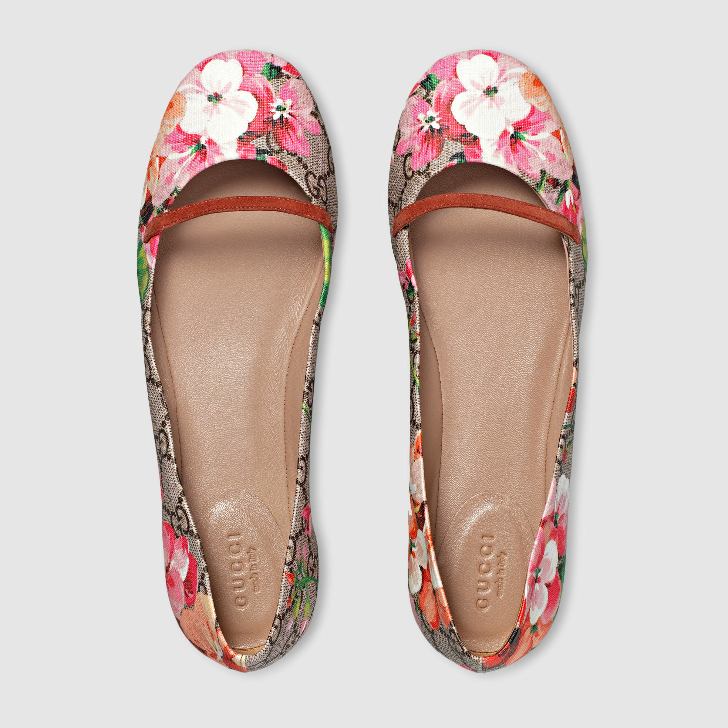 pink canvas flats