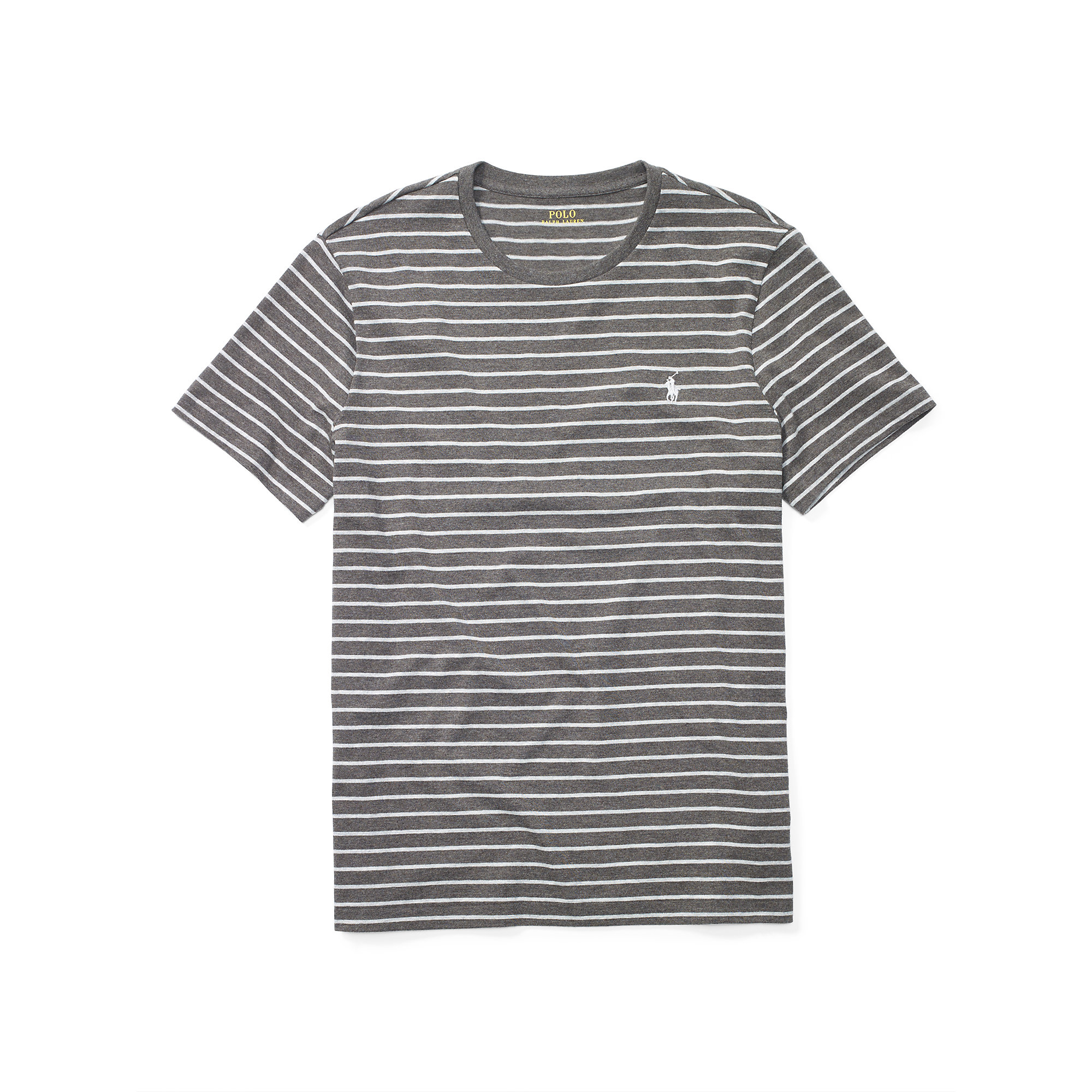 ralph lauren black and white striped t shirt