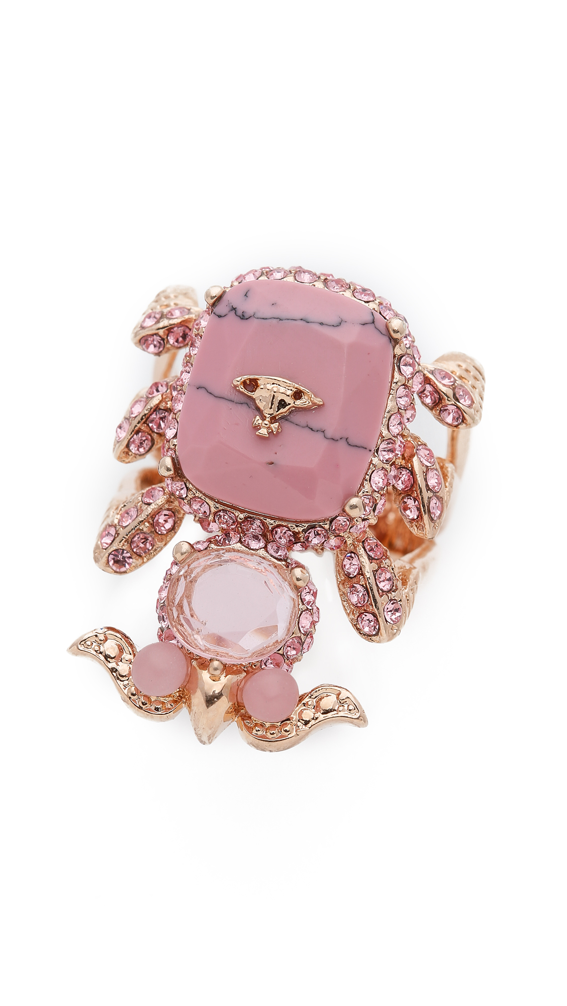Vivienne Westwood Salome Ring - Pink Gold | Lyst
