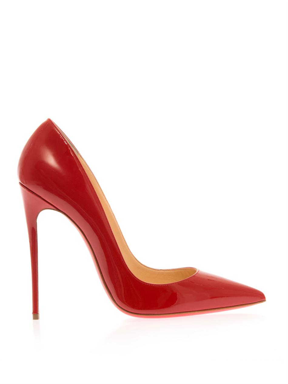 Lyst - Christian louboutin So Kate 120mm Pumps in Red