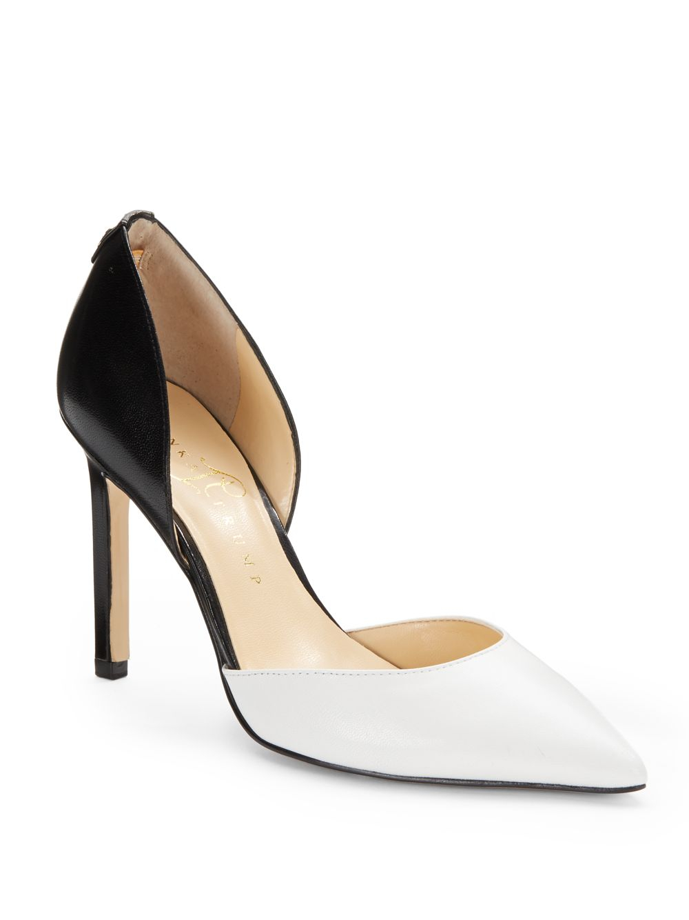 Color block shop pumps