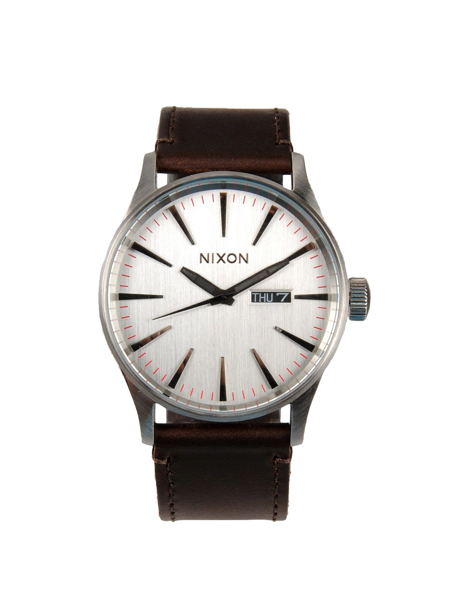 Nixon Wrist Watch in Silver for Men