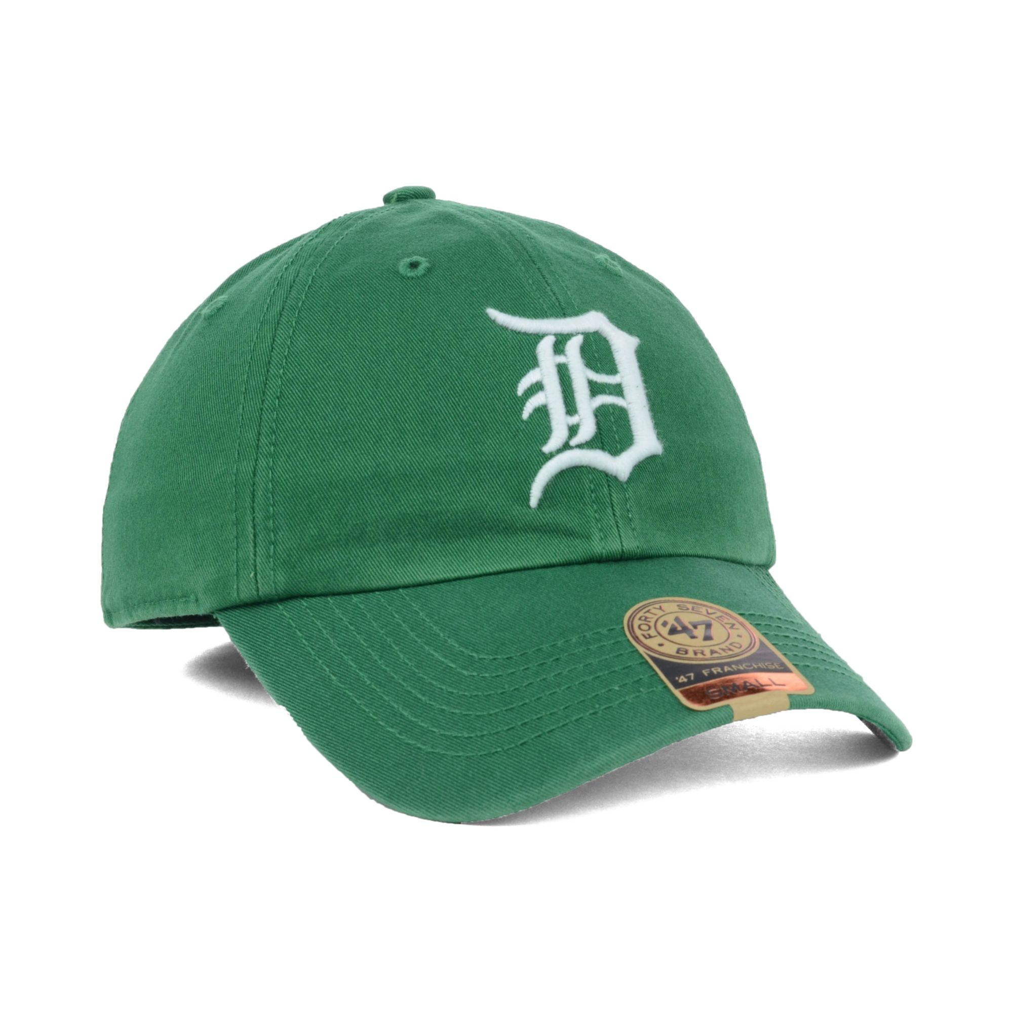47 Brand Detroit Tigers Mlb Kelly 47 Franchise Cap in Green for Men - Lyst