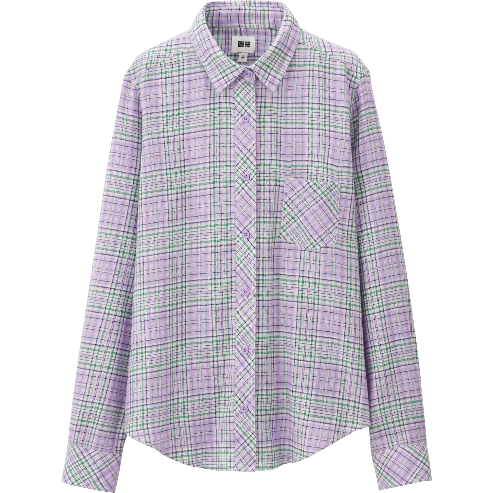 flannel shirts purple