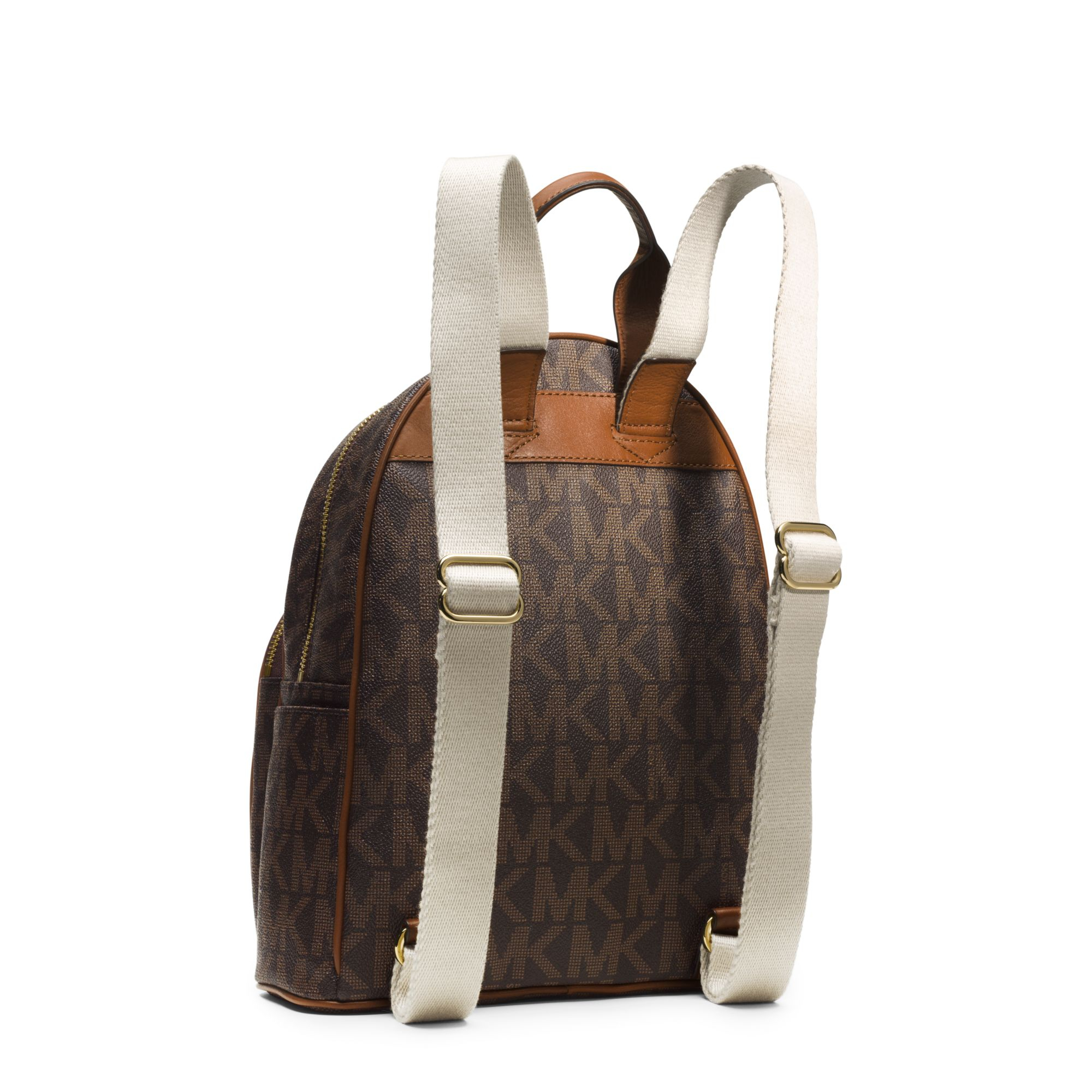 michael kors jet set travel large travel tote brown black and white  backpack - Marwood VeneerMarwood Veneer