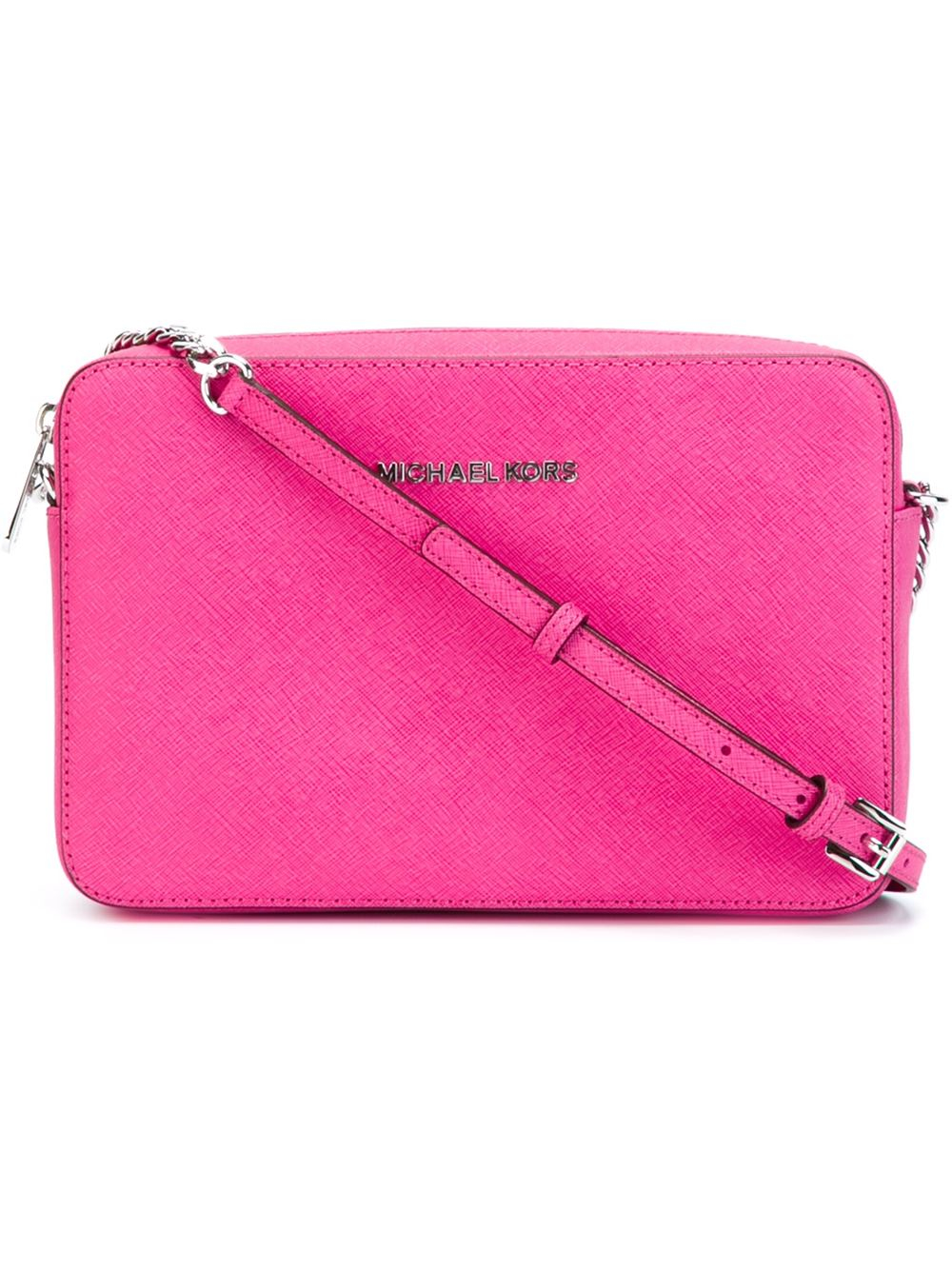 Crossbody bag Michael Kors Pink in Plastic - 25082747