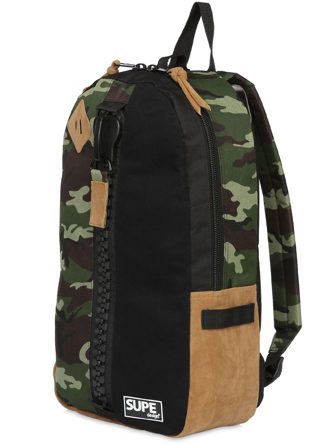 Lyst - Supe Design Day Camo Printed Canvas Backpack in Green for Men