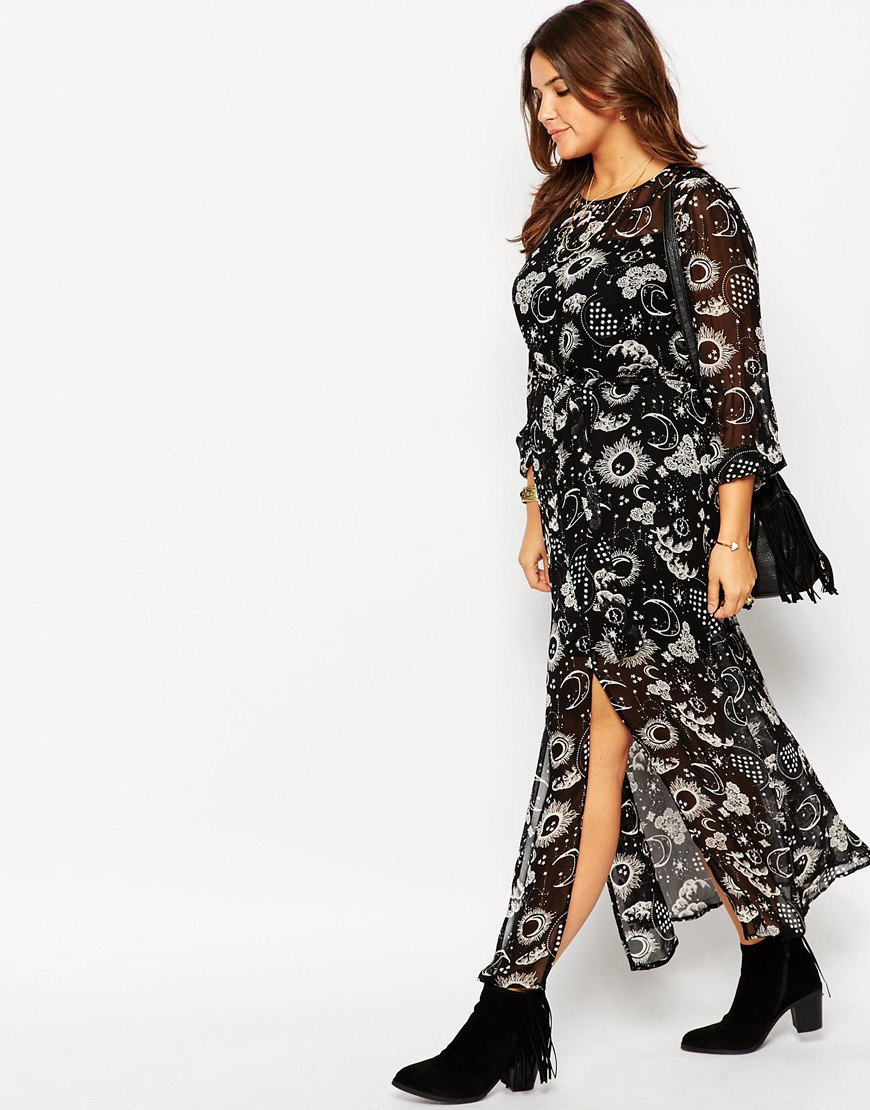 sun and moon dress asos