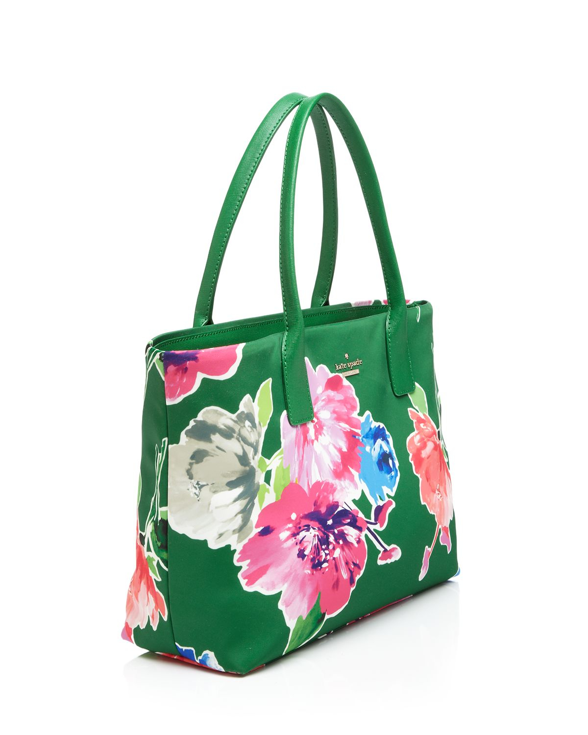 Lyst Kate Spade New York Tote Classic Nylon Catie in Green