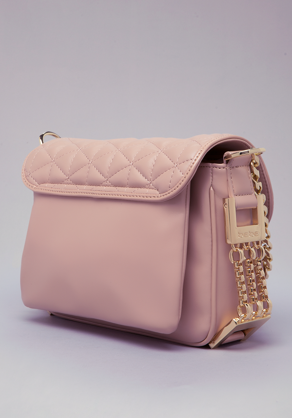 Lyst Bebe Edie Crossbody Bag in Natural