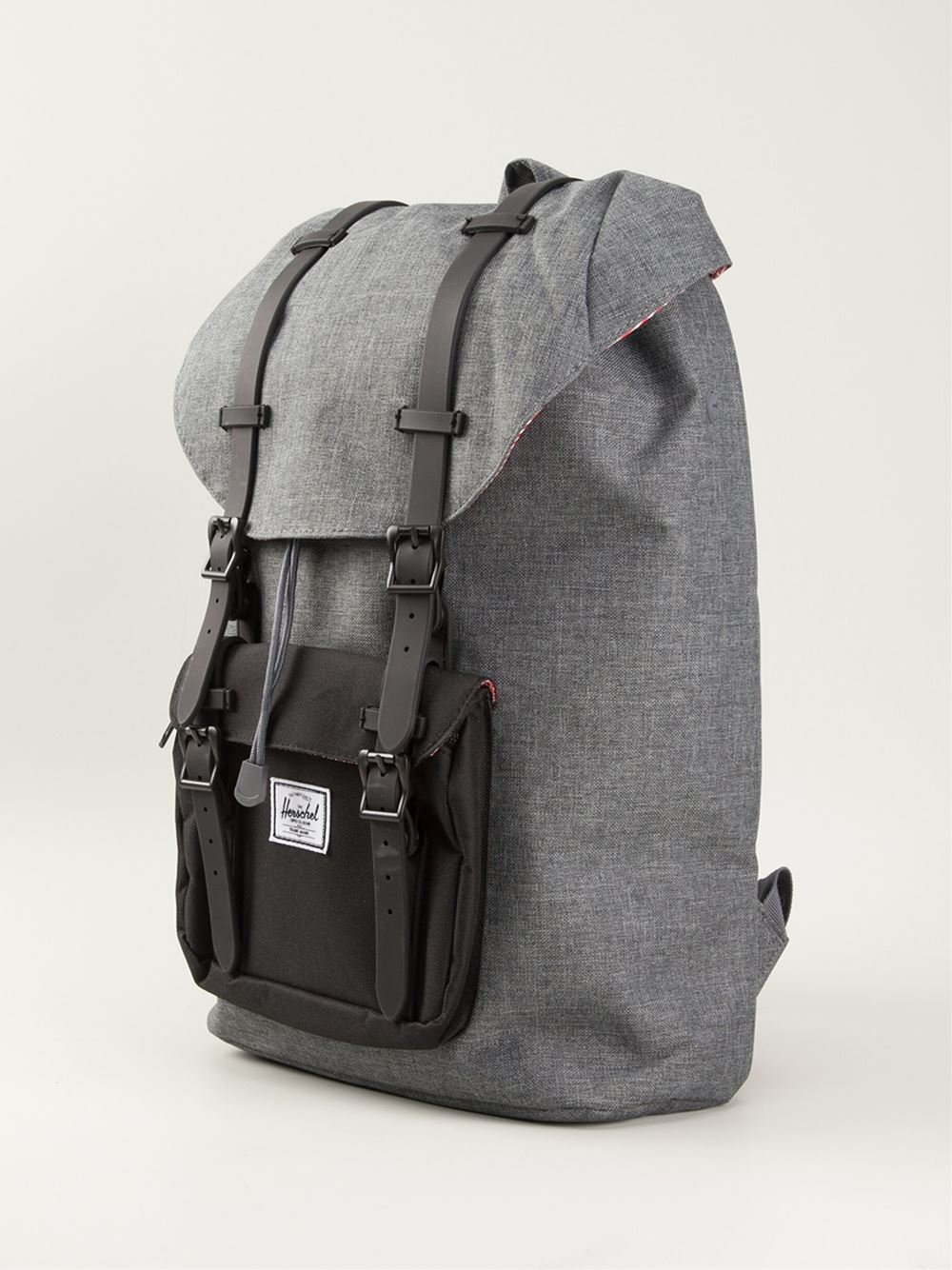 dark grey herschel backpack