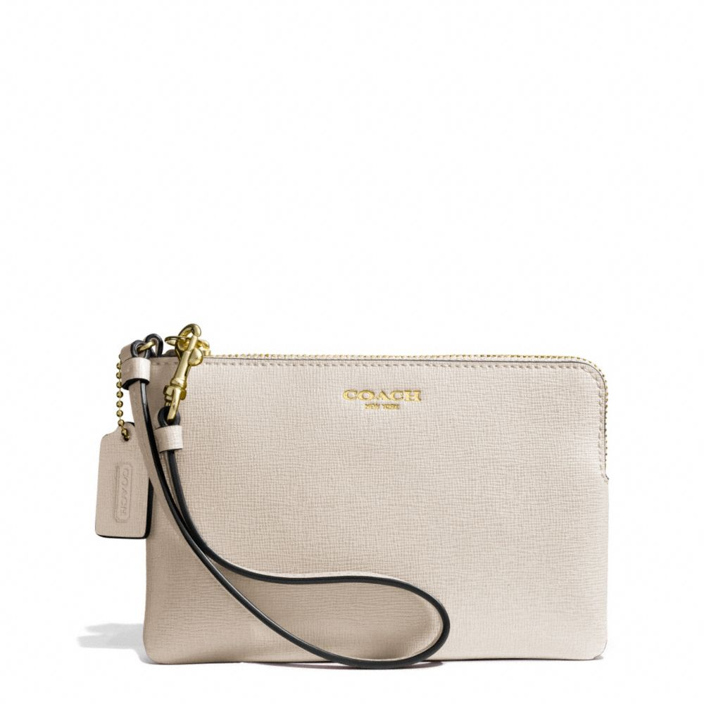 coach wristlets beige