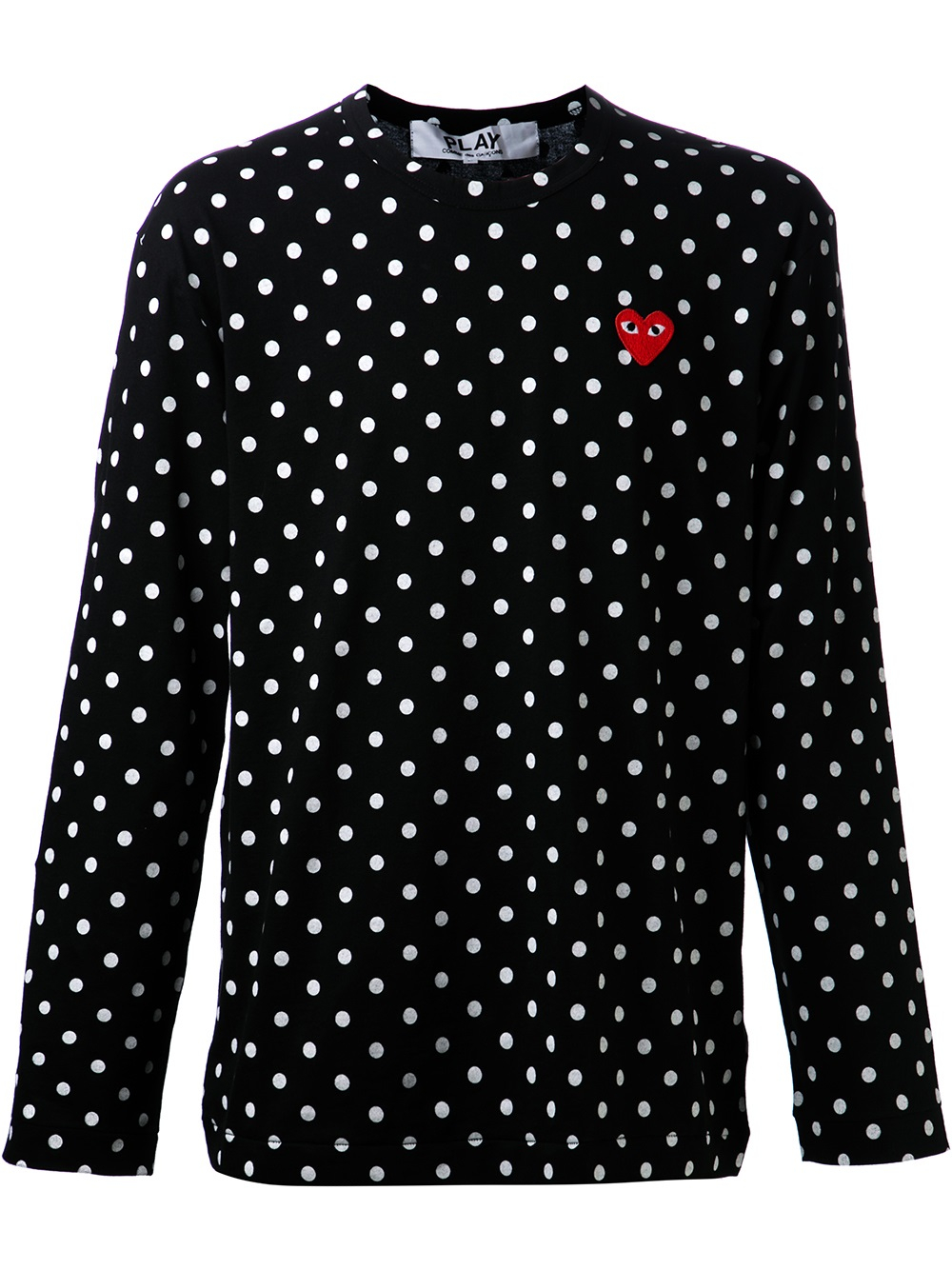 Play comme des garçons Polka Dot T-shirt in Black for Men | Lyst