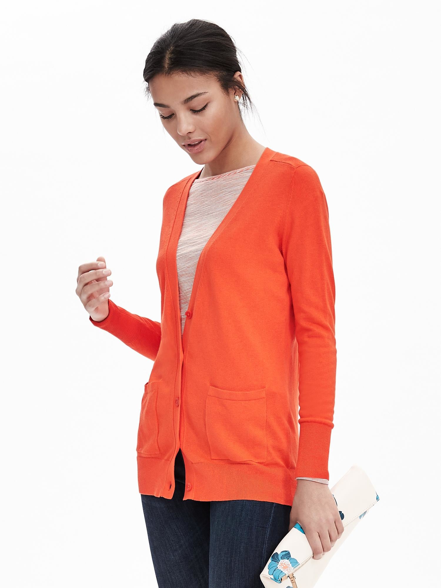 banana republic chunky boyfriend cardigan