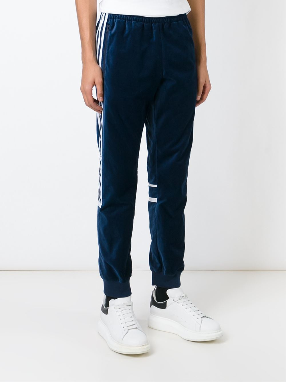 adidas Originals 'clr 84' Track Pants in Blue for Men - Lyst