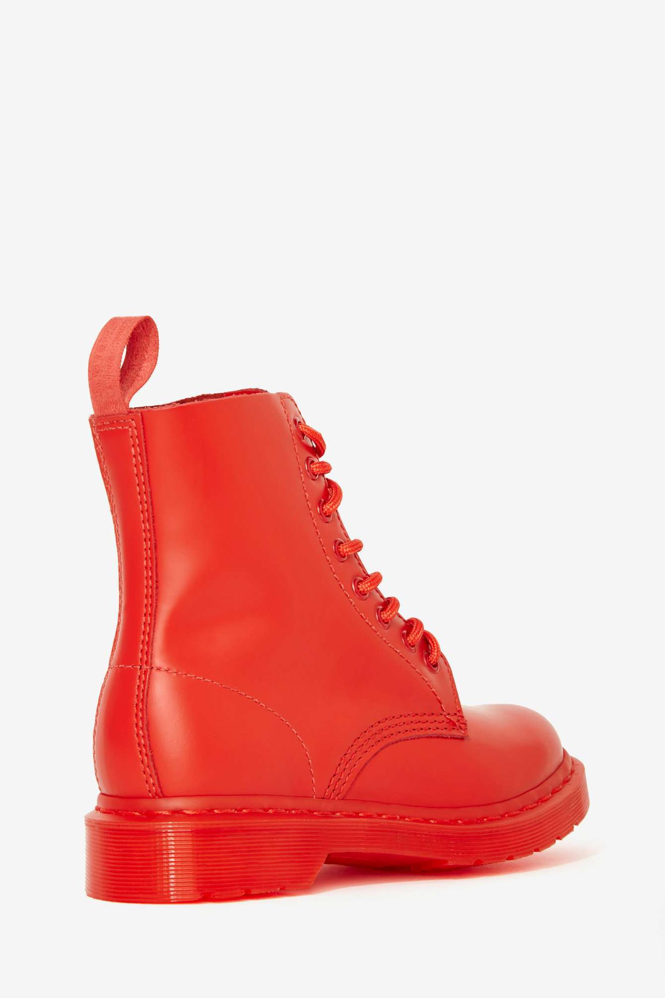 Nasty Gal Doc Martens Pascal 8-Tie Boot 