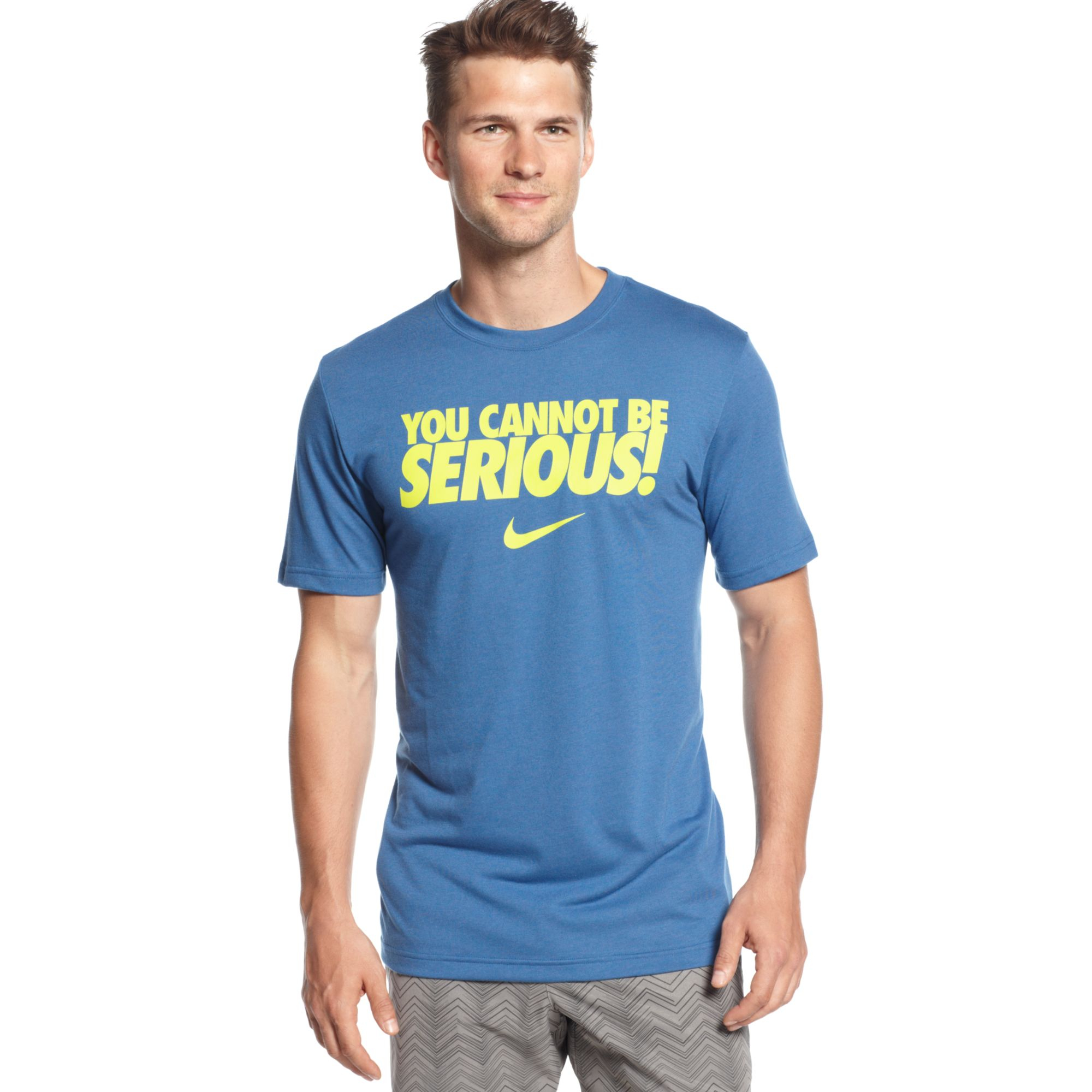 Nike You Cannot Be Serious Tshirt in Blue for Men | Lyst