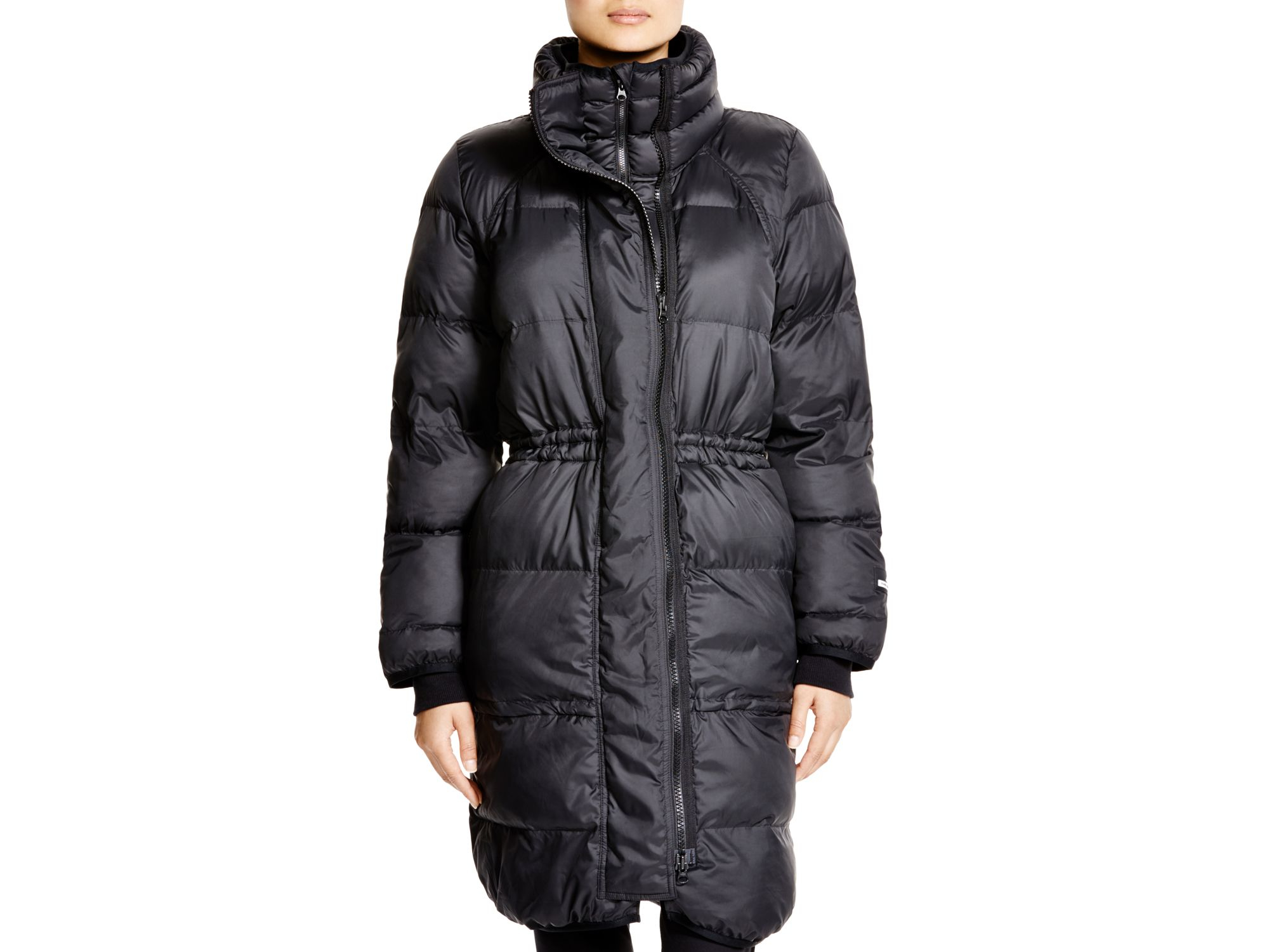 Adidas By Stella Mccartney Quilted Jacket In Black Lyst