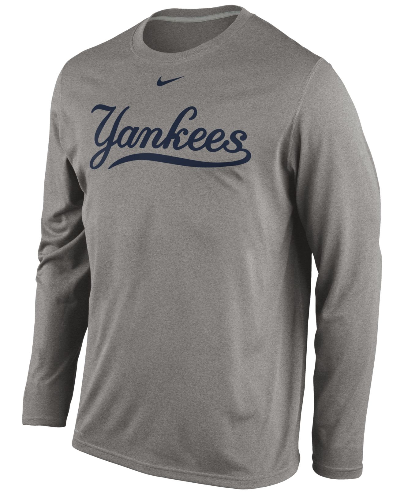 Nike Men's Long-sleeve Yankees Legend T-shirt in Gray for Men Lyst