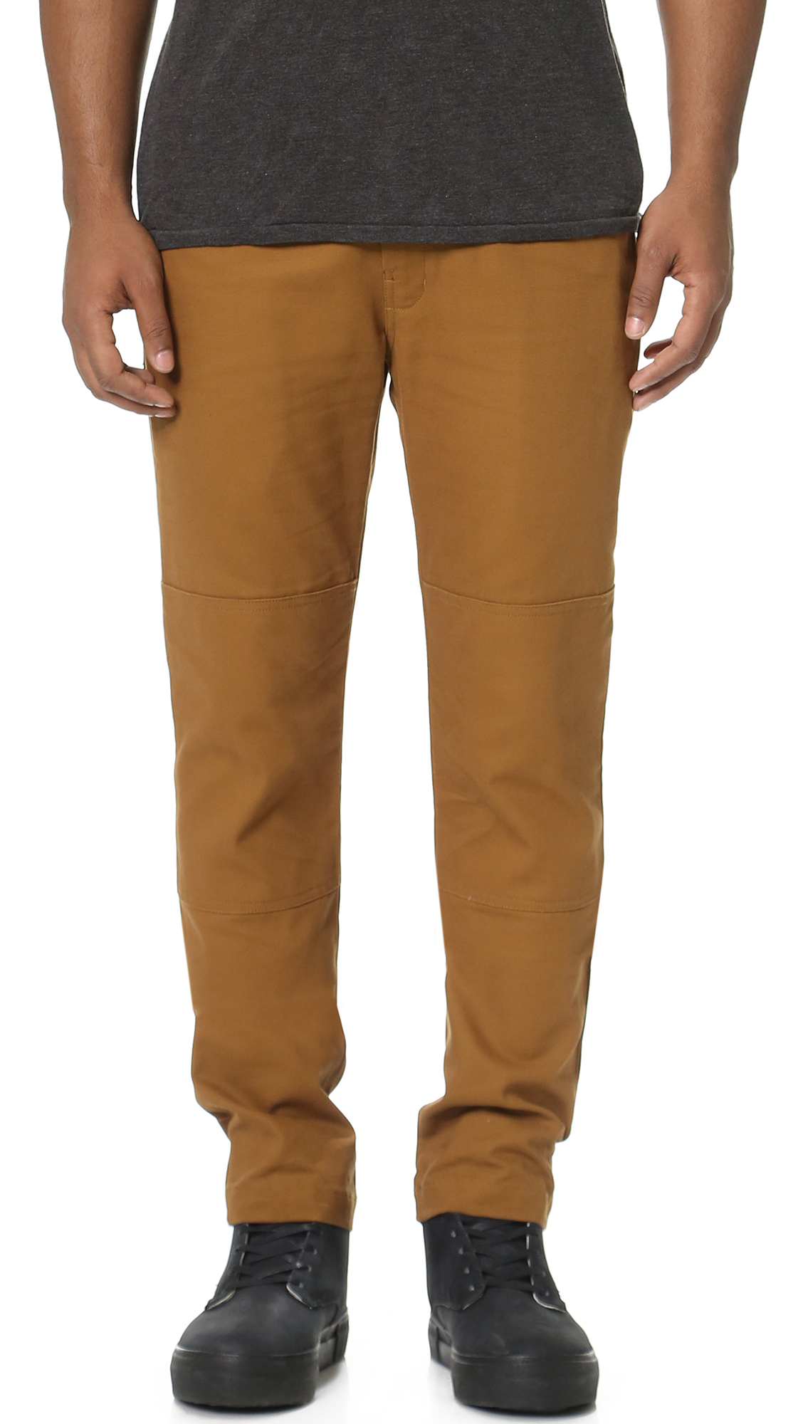 brown dickies double knee