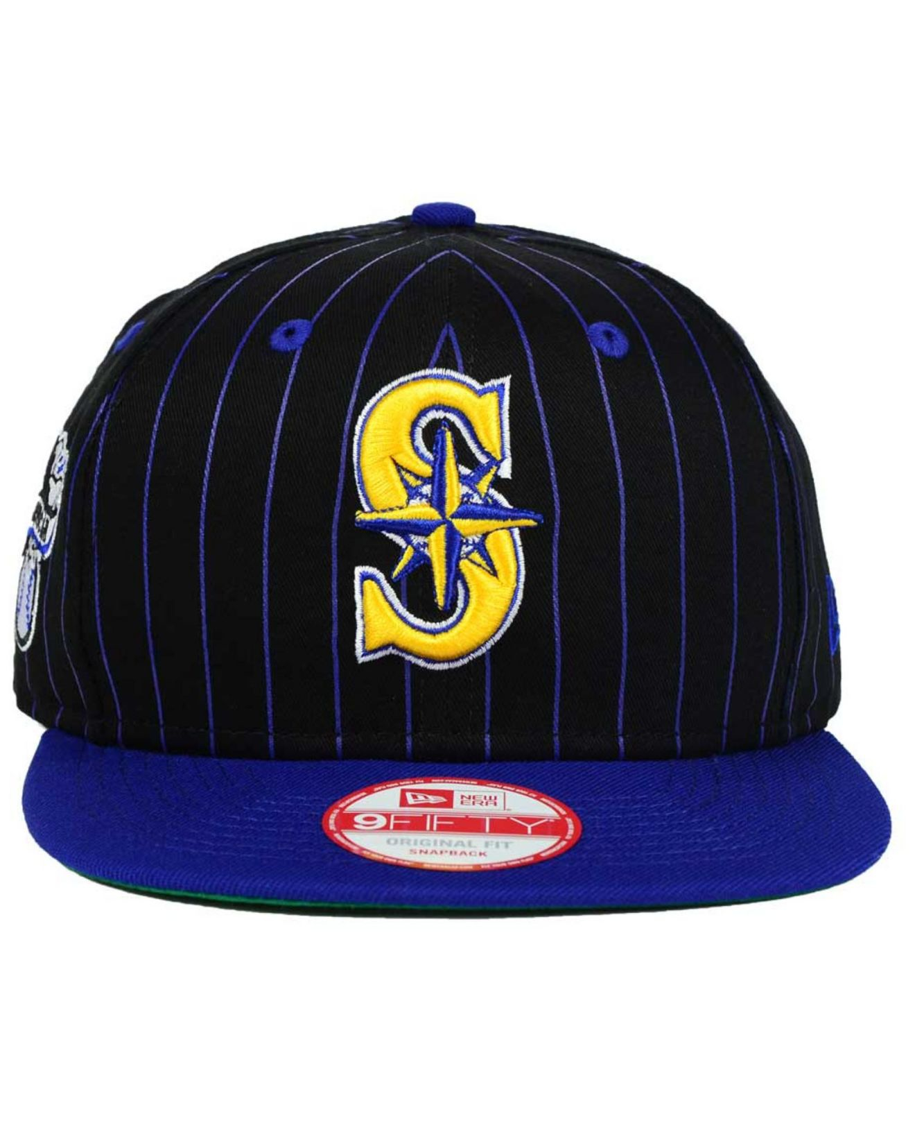 Lyst KTZ Seattle Mariners Vintage Pinstripe 9fifty Snapback Cap in Blue for Men