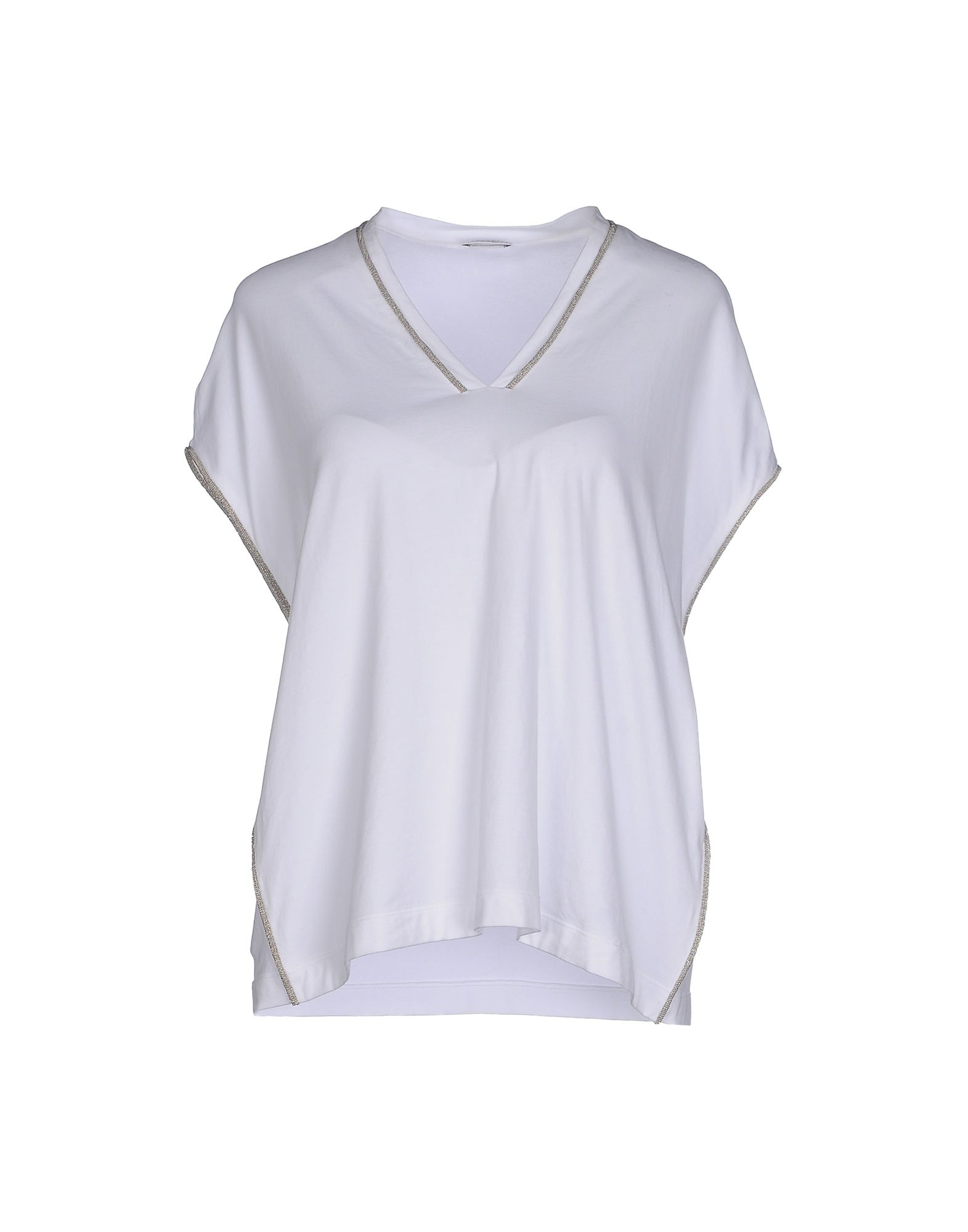 Lyst - Brunello Cucinelli T-shirt in White