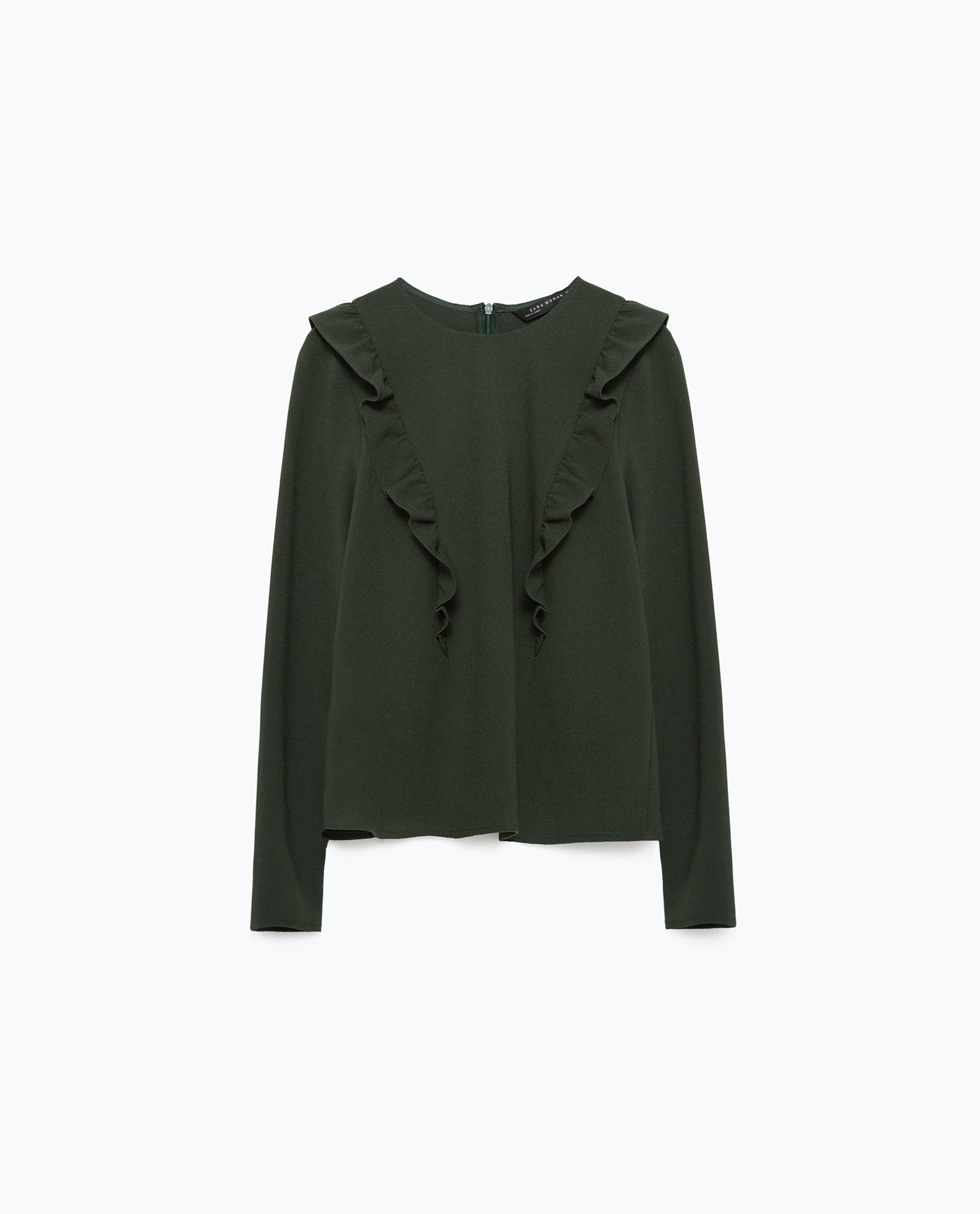 green top zara
