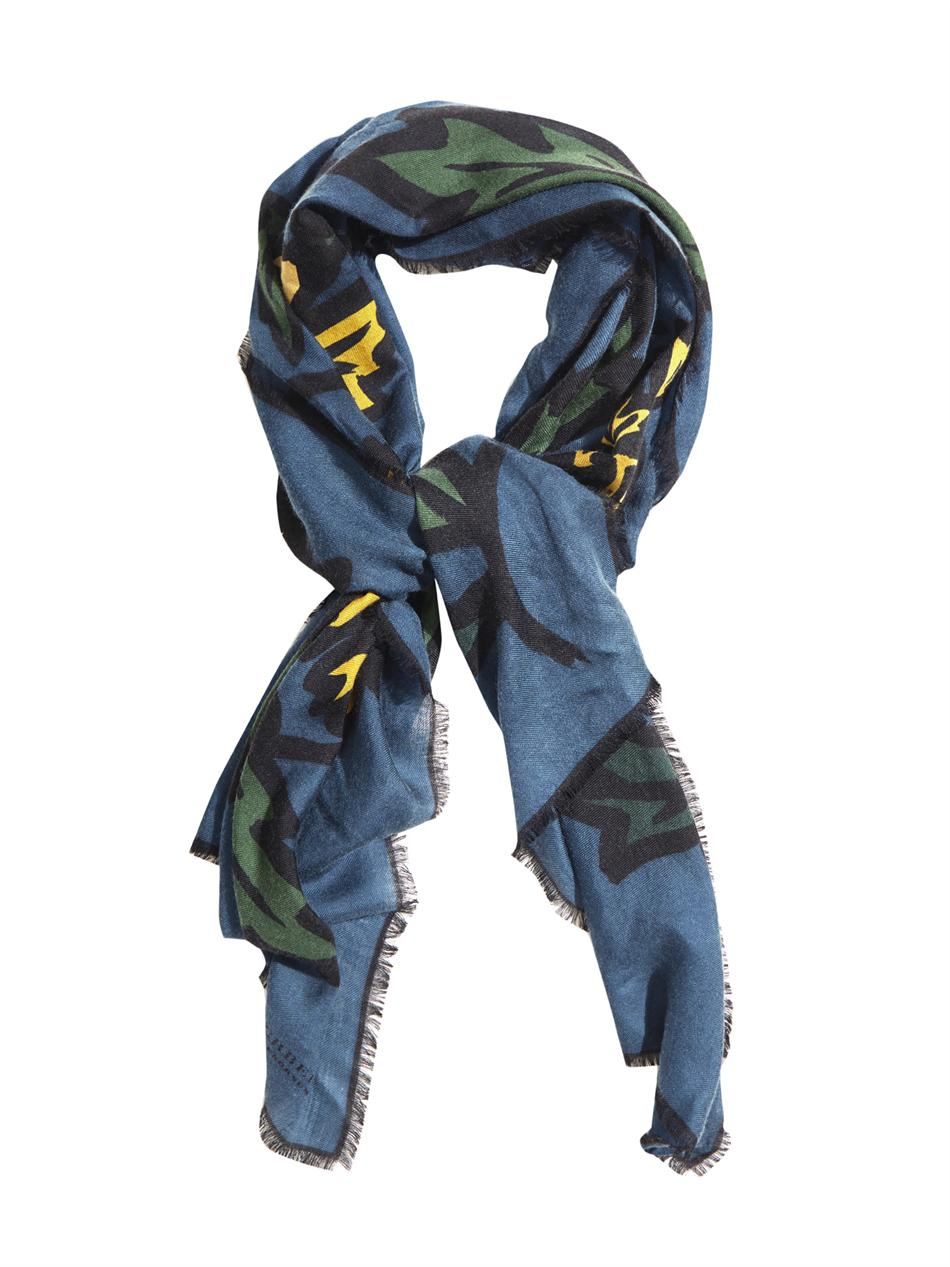 floral cashmere scarf