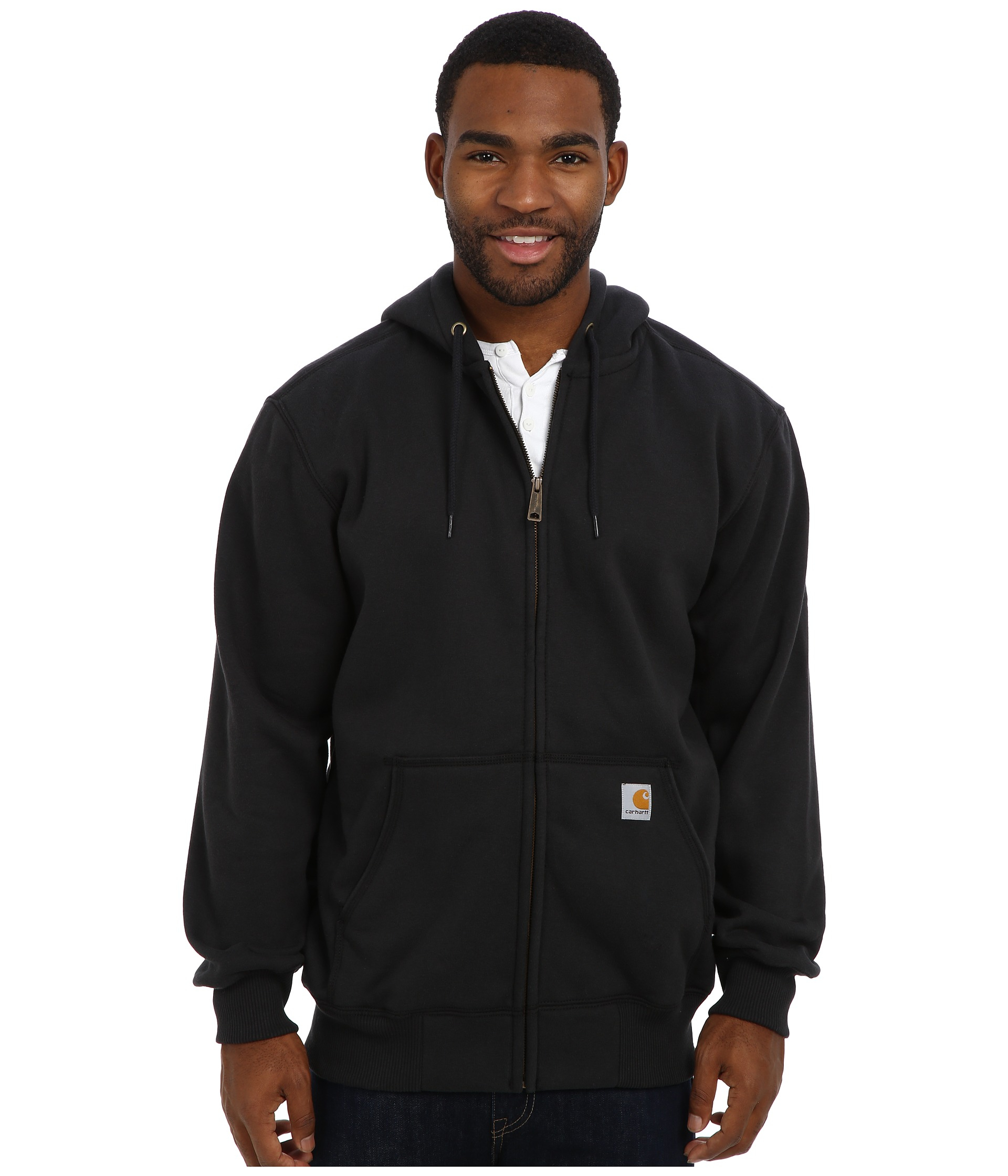 Download Lyst - Carhartt Rain Defender Paxton Heavy Weight Hooded ...