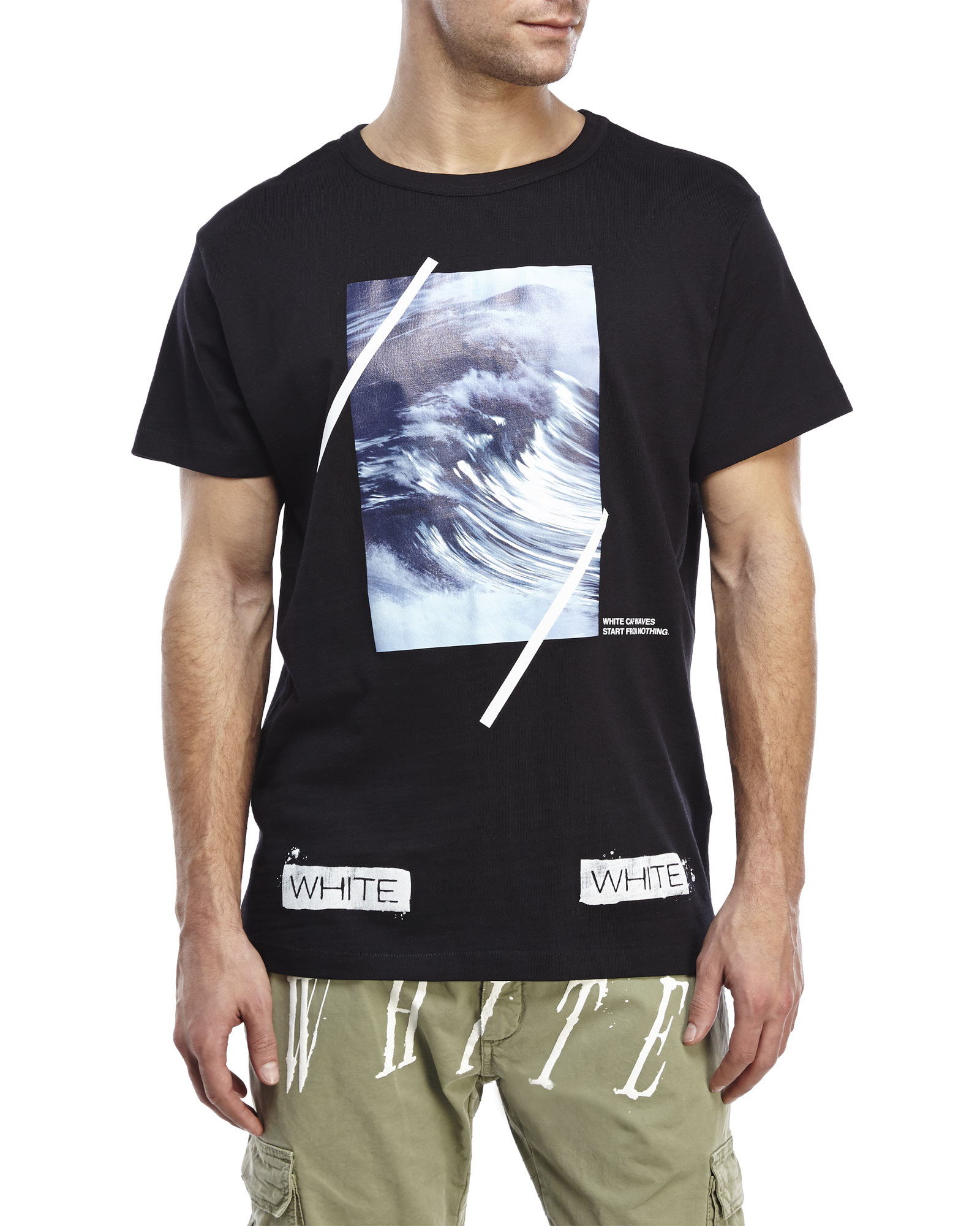 Erhvervelse Uplifted marmorering off white wave tee,Free Shipping,OFF69%,ID=1