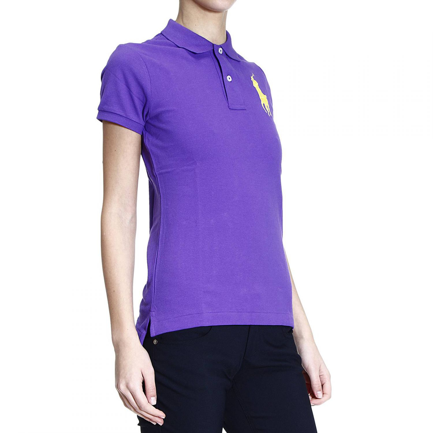 ladies half sleeve polo shirts