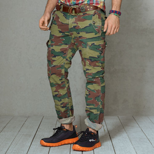 ralph lauren men's camouflage cargo pants