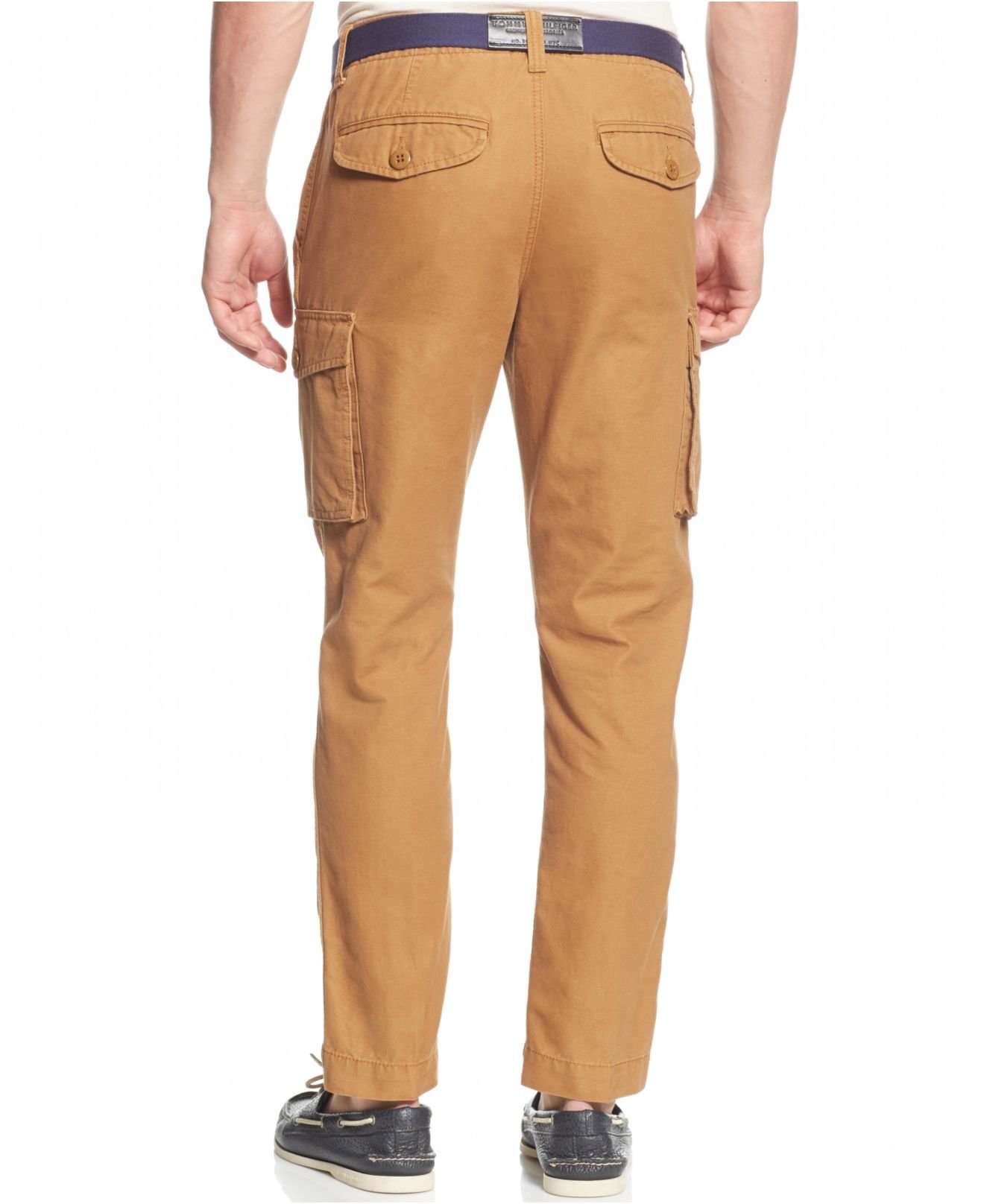 Tommy hilfiger Phillip Slim-fit Cargo Pants in Khaki for Men (Brown ...