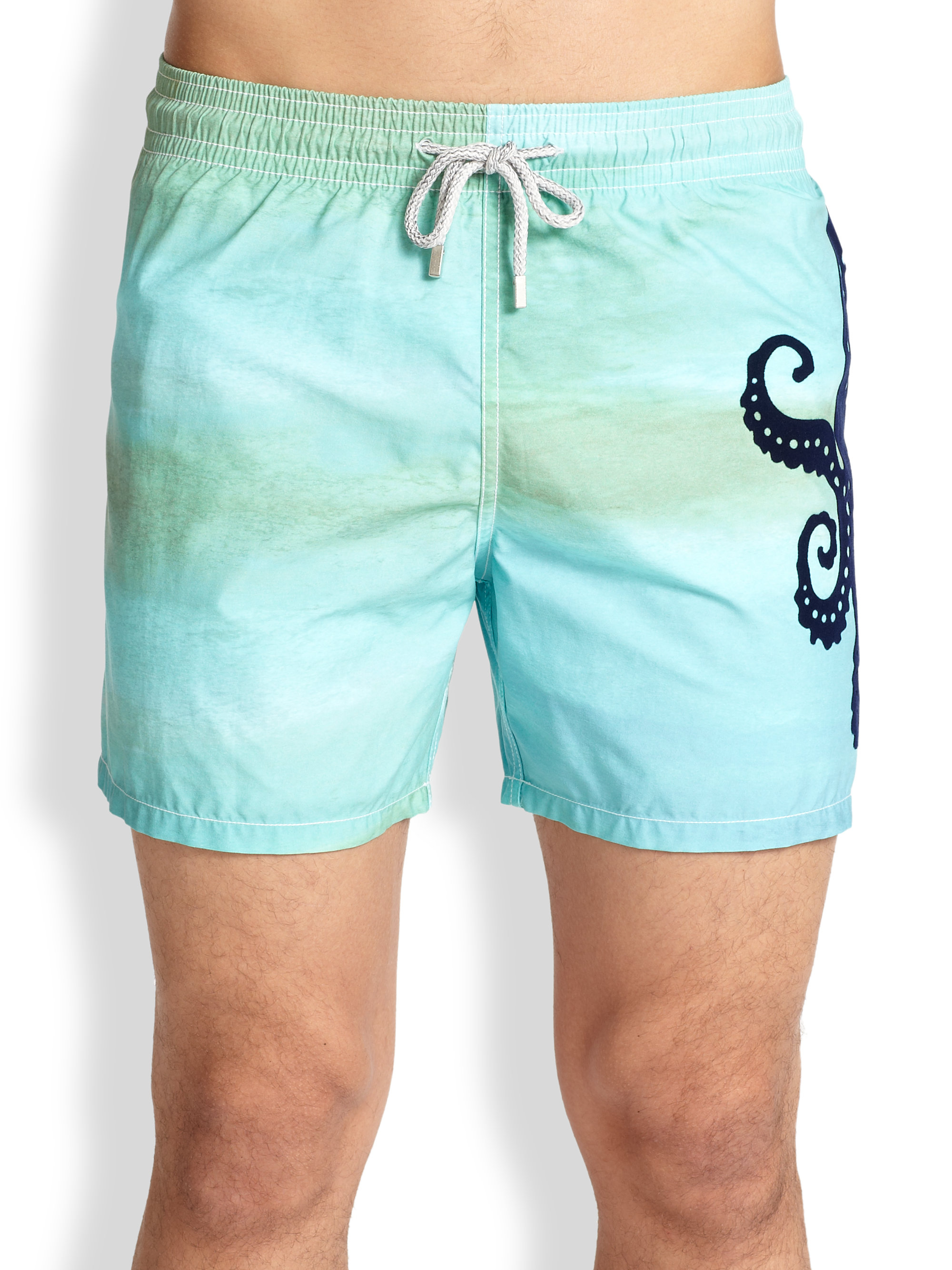 vilebrequin octopus swim trunks
