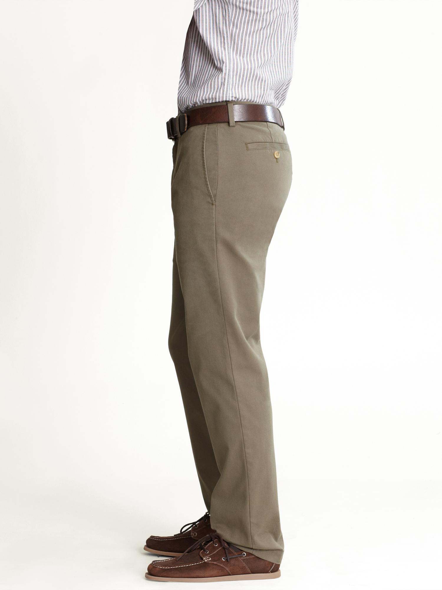 banana republic authentic chino