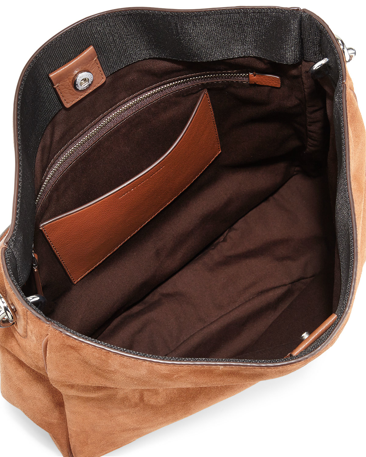 Marc By Marc Jacobs Ligero Sporty Suede Hobo Bag in Cinnamon (Brown) - Lyst