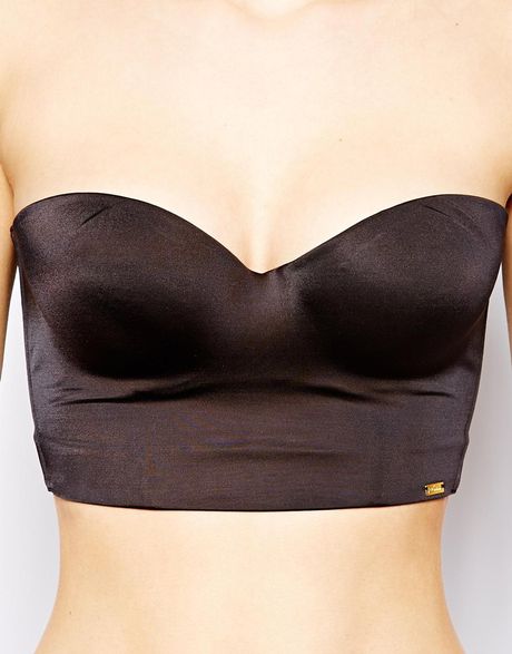 Ultimo Miracle Low Back Strapless Bra In Black Lyst 