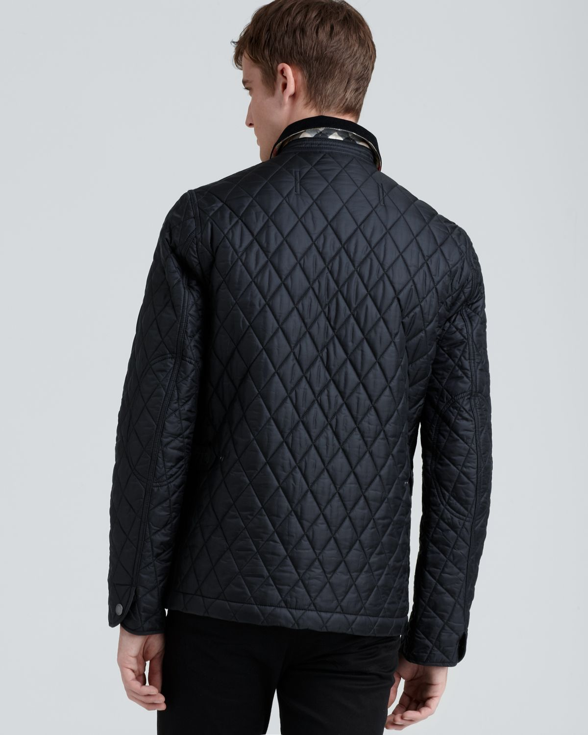 Burberry Roden Quilted Barn Jacket In Black For Men Lyst
