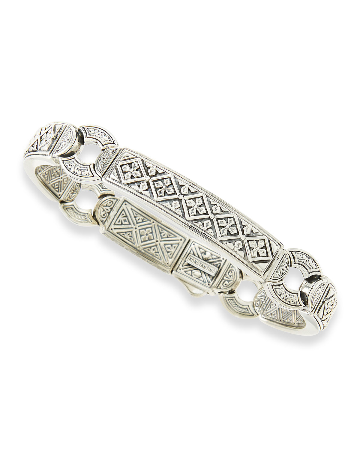 Lyst Konstantino Men's Sterling Silver Id Bracelet in Metallic for Men