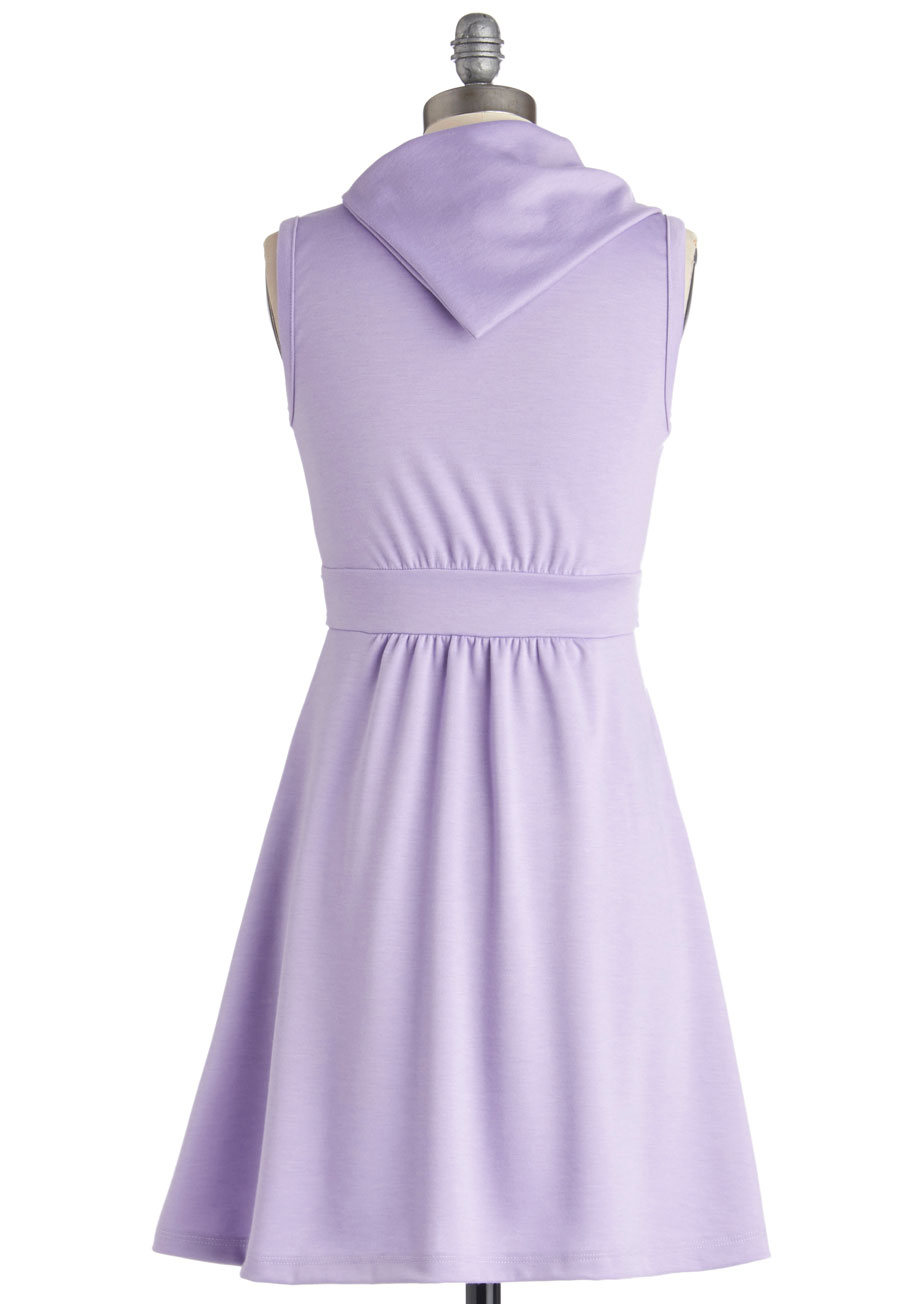 modcloth purple dress