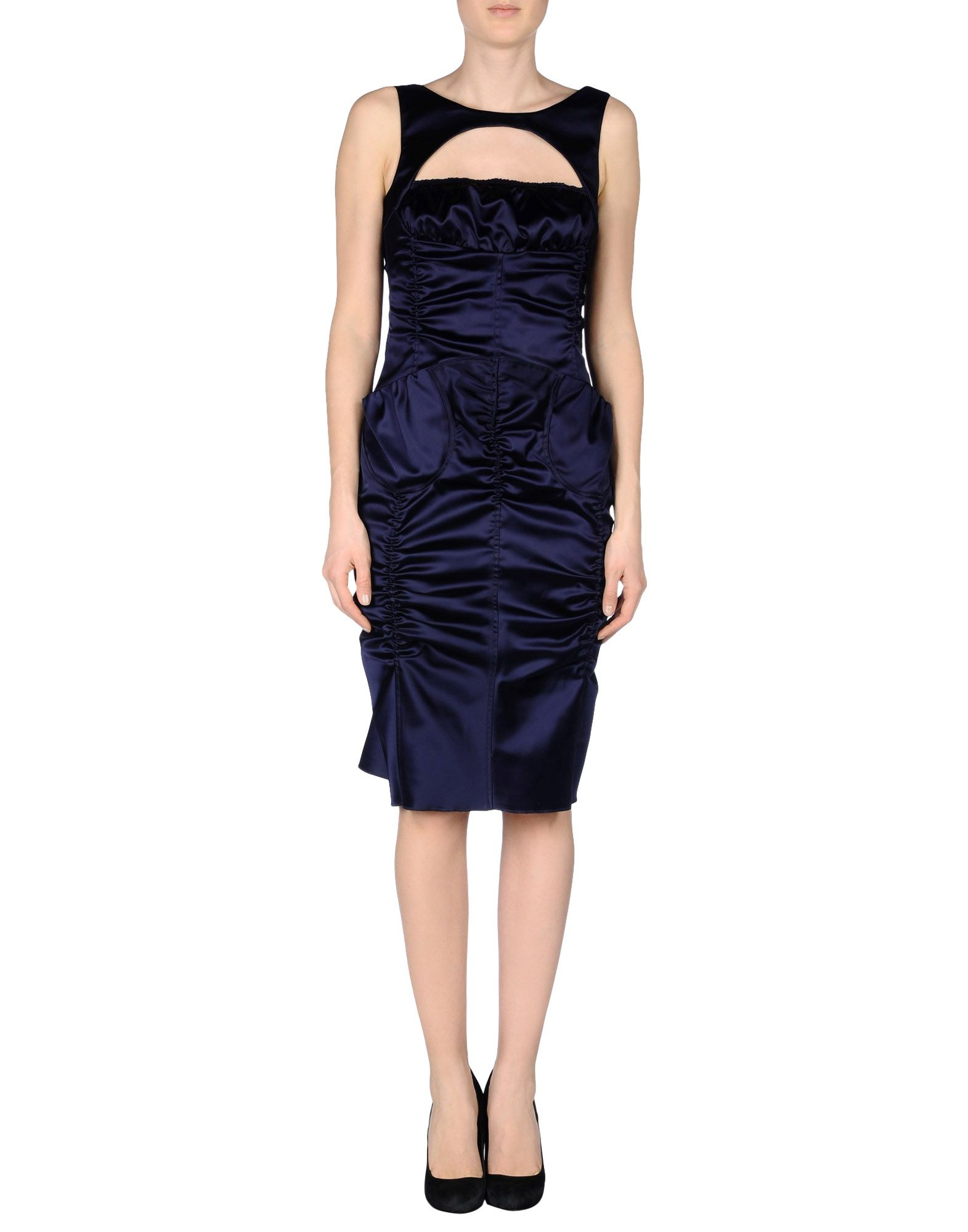 Lyst - Nina Ricci Jacquard Dress in Blue