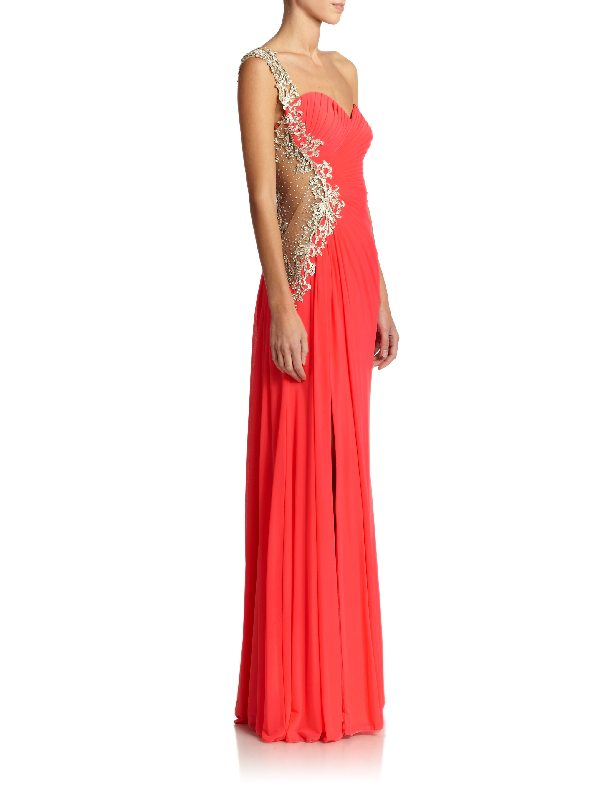 Have thought La femme one shoulder dress question La femme one shoulder dress are