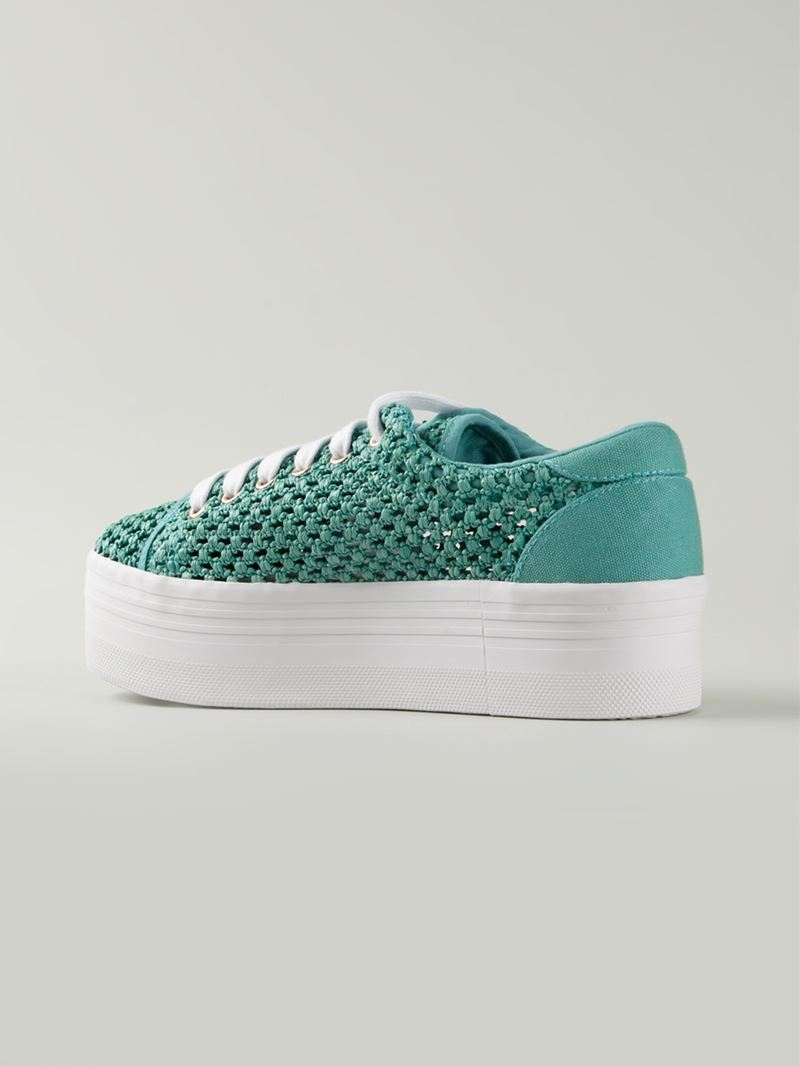 jeffrey campbell b2school platform sneakers