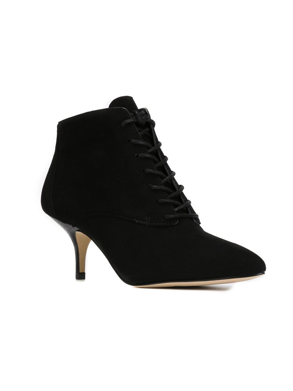 michael kors lace up booties