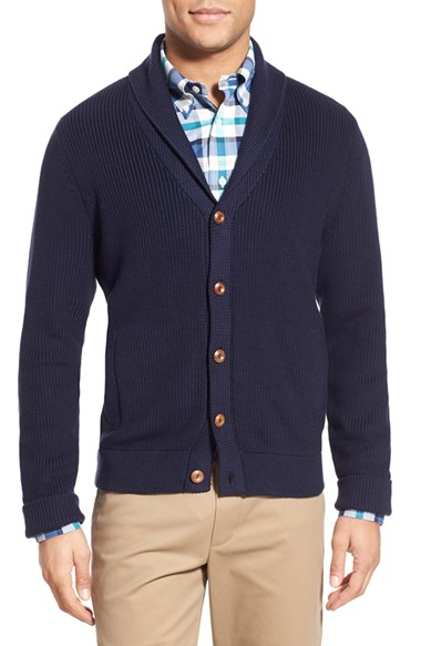brooks brothers shawl cardigan