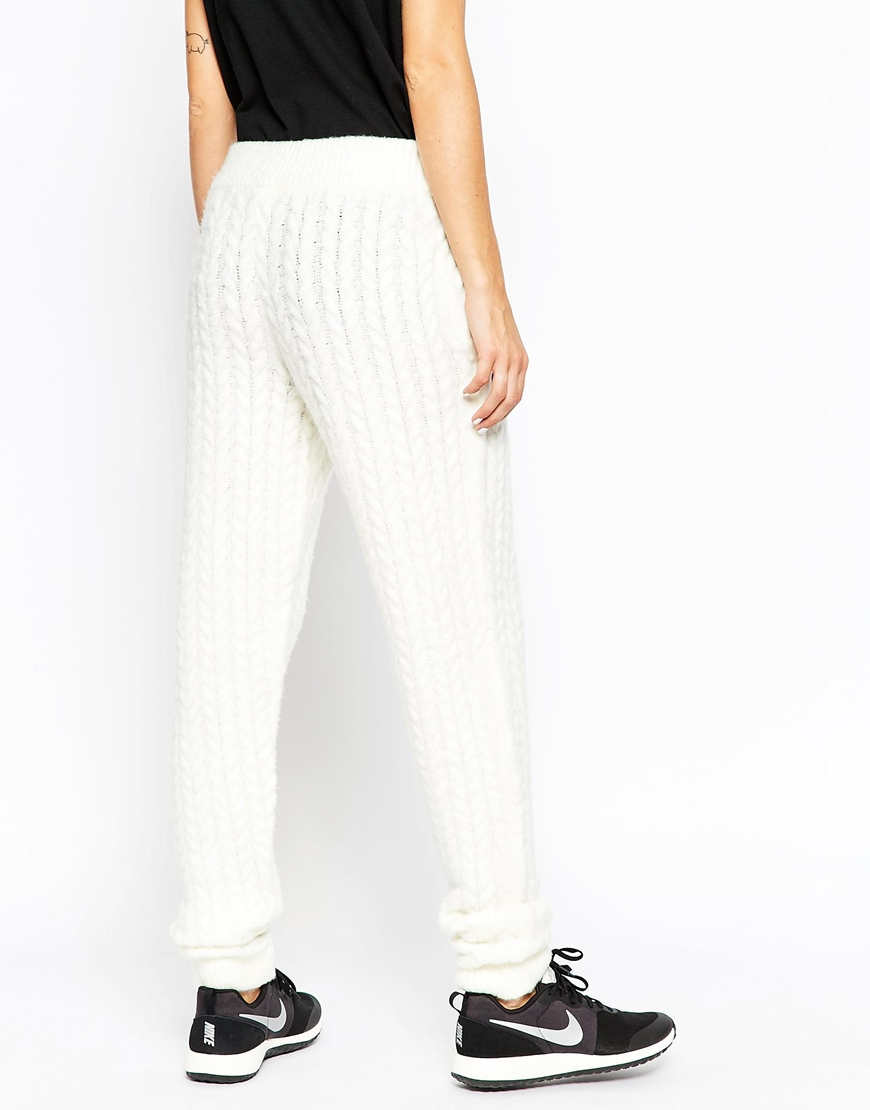 knitted joggers