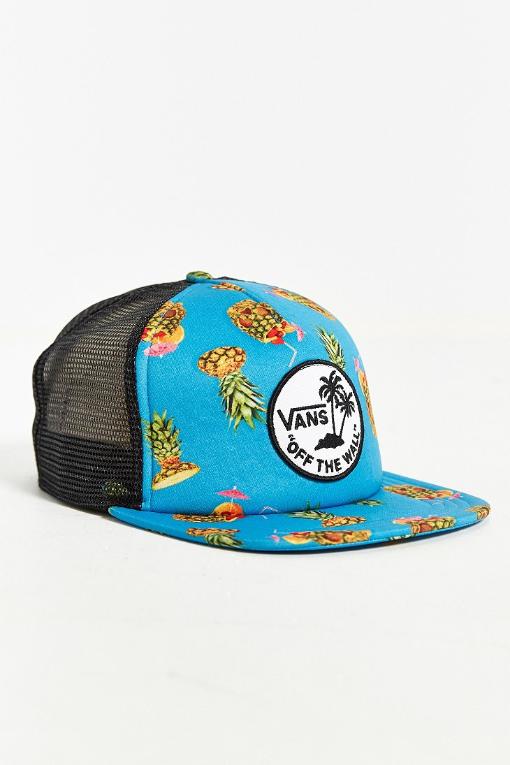 vans surf patch trucker hat